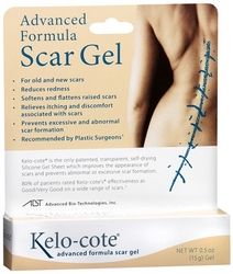 Kelo cote Scar Gel Flattens, Softens, Smoothes & Reduces Color Of All