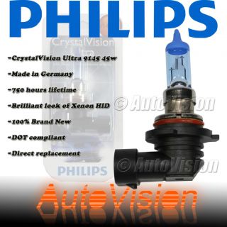 you are buying oe 1 piece of new philips crystal vision h10 9145 45w