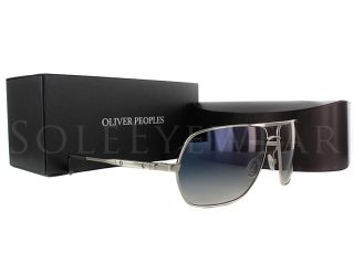 Oliver Peoples Kelton Silver Chrome Sapphire Photochromic Sunglasses