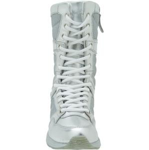NIB C1rca Getaway Womens Boots Metallic Silver Sz 7 0