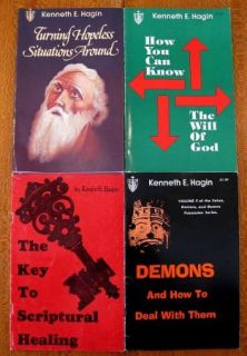 Kenneth E Hagin Booklets Demons Key to Scriptural Healing How You