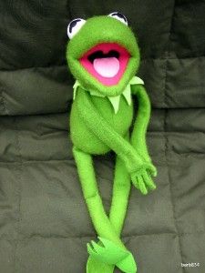 Vintage Plush Kermit The Frog Muppet Fisher Price 850 Jim Henson 1976