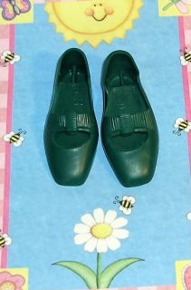 Green Bow Flat Shoes for Crissy Family Kerry Fit Brandi Tressy