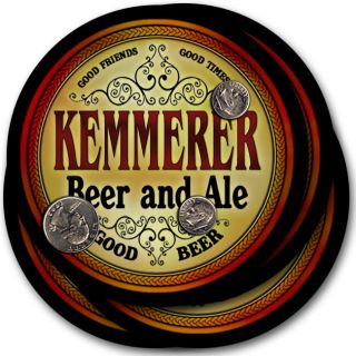 Kemmerer s Beer Ale Coasters 4 Pack