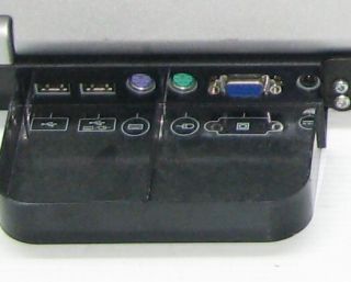 HSTNR D001 17 Rack Mount Console Keyboard Video Mouse KVM Unit