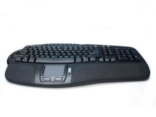 Periboard 712 Wireless Ergonomic Keyboard w Touchpad