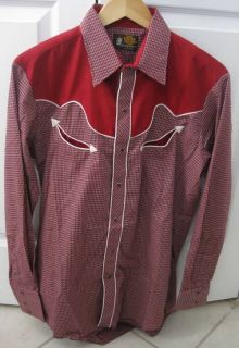 Kenny Rogers Cowboy Western Shirt by Karman Size 16 34