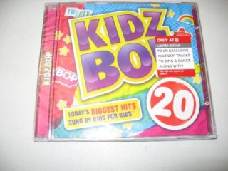 KIDZ BOP 20 SONG LIMITED EDITION CD!!!