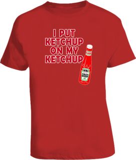 Love Ketchup on Ketchup Funny T Shirt