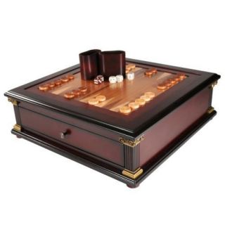 New Tuscany Chess Chinese Checkers Wooden Game Table