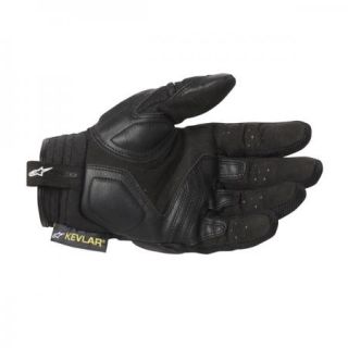Alpinestars Scheme Kevlar Textile Motorcycle Black Gloves L Large