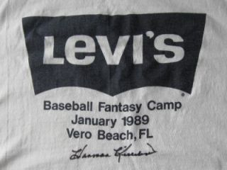 HOF HARMON KILLEBREW Game Worn Fantasy Camp Shirt, SIGNED with FAMILY