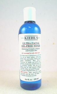 Kiehls Ultra Facial Oil Free Toner for Normal to Oily Skin   8.4 oz
