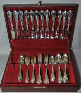 Oneida Stainless King James Glossy Service for 12 Extra Spoons 67 Pcs