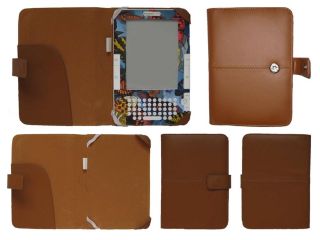 Brown  Kindle 2 2nd Generation Leather Case