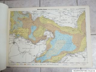 Boat Atlas German Kriegsmarine Southern Baltic Sea Chart Maps WW2