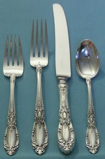 King Richard Towle 4pc Place Setting French Style Pat 1932 for 12
