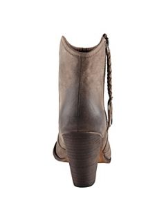 Aldo Fastrost Mid Heel Western Ankle Boots Taupe   House of Fraser