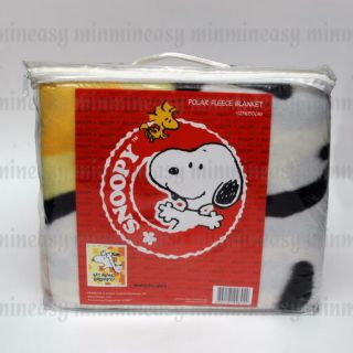 Peanuts Snoopy Baby Kids Bed Soft Polar Fleece Throw Quilt Blanket 125