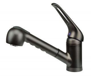 1HANDLE Pull Out Kitchen Faucet Oil Rubbed Bronze 35969