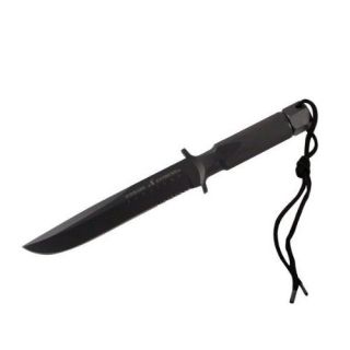 Survival Steel Special Forces Fixed Blade Knife with Nylon