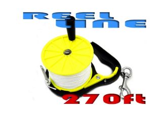 270 ft Ratchet Reel Line Wrecking Kite Scuba Dive Gear