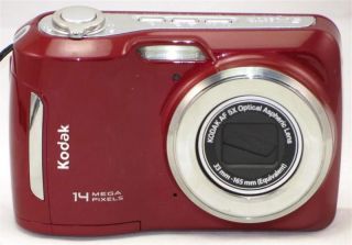 Kodak C195 Camera Broken 4 Parts Repair as Is Lens Error
