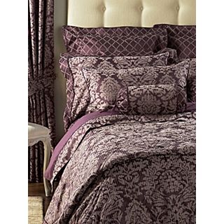 Regency bed linen range in plum   