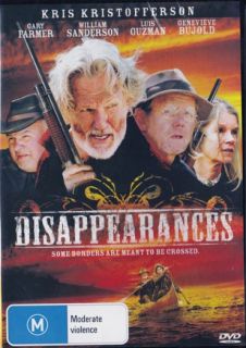 Disappearances Kris Kristofferson New SEALED Region 4 DVD