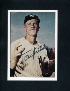 1979 TCMA #244 TONY KUBEK Card SIGNED JSA New York Yankees Baseball