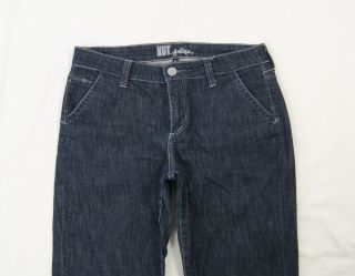 Kut from The Kloth Dark Wide Leg Stretch Jeans Size 10 JN778SB