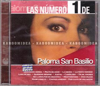 Paloma San Basilio Las Numero 1 de CD New SEALED Exitos