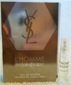 YSL LHomme Yves Saint Laurent Eau de Toilette Cologne Spray Sample