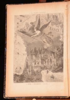 ILLUSTREE de La France Et de Ses Colonies Jules Verne Lavallee