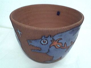 Glen LaFontaine Indian Pottery Bear Bowl