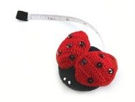 Lantern Moon Crochet Ladybug Sewing Knitting Tape Measure