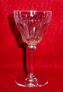 Val St Lambert Crystal Zermatt Pattern Cordial Glass