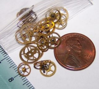 Any Amount by Gram Gears Only Vintage Antique Steampunk Watch Parts