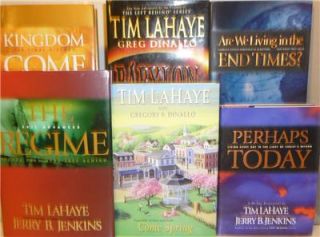 Tim LaHaye Lot 6 HC Books Regime Kingdom Come End Times Perhaps Today
