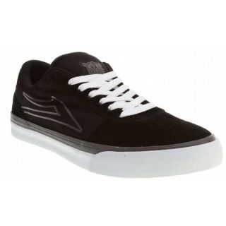 Lakai Manchester Select Skate Shoes Black Suede Mens