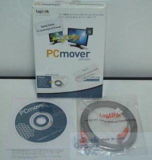Laplink Pafgpcmp0600apertpen Pcmover Ultimate w Transfer Cable 10 User