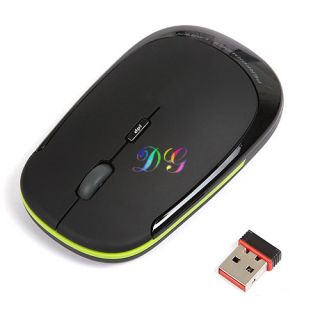 Wireless Optical Mouse Mini USB Adapter for MacBook Laptop PC B