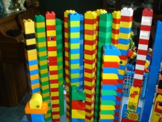 Large Lot 600 Lego Duplo Blocks Over 12 lbs People Train Cars Dino