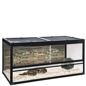 New Large Glass Snake Cage Holds Ball Pythons Kings Reptile Habitat