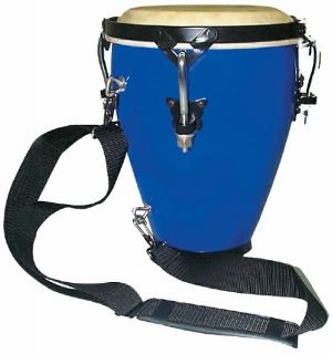 Latin Percussion LP Bright Blue Mini Conga Drum