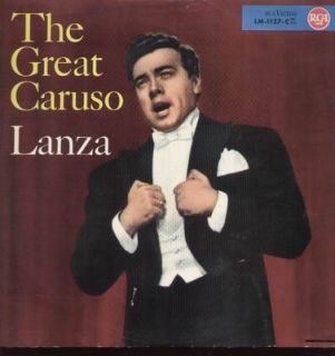 LP Mario Lanza The Great Caruso NM RCA