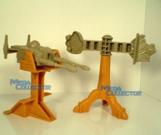 Laser cannon & rotating trainer. Parts are used, with minimal wear if