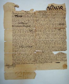 1757 Colonial Indenture Land Lease Deed Dutton Hugh Trimble Chester PA
