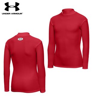 Under Armour Boys Cold Gear Compression Base Layer Mock