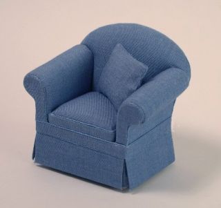 Dollhouse Miniature Modern Chair by Lees Line LEA116